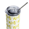 Stainless Steel Tumbler Scattered Yellow 724