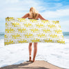 Beach Towel Yellow 412