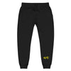 Unisex Fleece Sweatpants Yellow 724