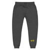 Unisex Fleece Sweatpants Yellow 724