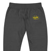 Unisex Fleece Sweatpants Yellow 412