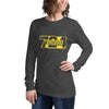 Unisex Long Sleeve Tee 724 Yellow