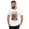 Unisex V-Neck Tee Certified Felon Trump Mugshot