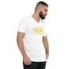 Unisex Short Sleeve V-Neck T-Shirt 412 Yellow