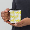 Mug with Color Inside Yellow 724