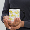 Mug with Color Inside Yellow 412