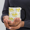 Mug with Color Inside Yellow 412