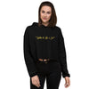 Women's Cropped Hoodie Where the Bar is Set