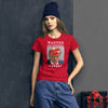 Women's Fashion Fit T-Shirt Certified Felon Trump Mugshot