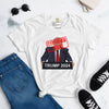 Women's Fashion Fit T-Shirt Certified Felon Trump Podium