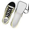 Women’s High Top Canvas Shoes Yellow 724