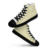 Women’s High Top Canvas Shoes Yellow 412