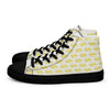 Women’s High Top Canvas Shoes Yellow 412