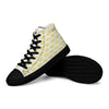 Women’s High Top Canvas Shoes Yellow 412