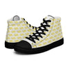 Women’s High Top Canvas Shoes Yellow 412