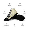 Women’s High Top Canvas Shoes Yellow 412