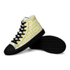 Women’s High Top Canvas Shoes Yellow 724