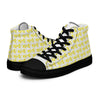 Women’s High Top Canvas Shoes Yellow 724