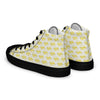 Women’s High Top Canvas Shoes Yellow 412