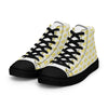 Women’s High Top Canvas Shoes Yellow 412