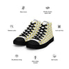 Women’s High Top Canvas Shoes Yellow 412