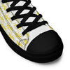 Women’s High Top Canvas Shoes Yellow 412