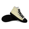 Women’s High Top Canvas Shoes Yellow 412