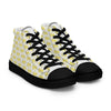 Women’s High Top Canvas Shoes Yellow 412