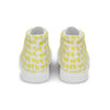 Women’s High Top Canvas Shoes Yellow 724