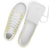 Women’s High Top Canvas Shoes Yellow 412