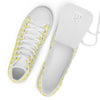 Women’s High Top Canvas Shoes Yellow 724