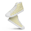 Women’s High Top Canvas Shoes Yellow 412