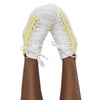 Women’s High Top Canvas Shoes Yellow 724