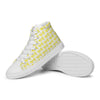 Women’s High Top Canvas Shoes Yellow 724