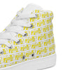 Women’s High Top Canvas Shoes Yellow 724