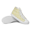 Women’s High Top Canvas Shoes Yellow 412