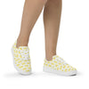 Women’s Lace-Up Canvas Shoes Yellow 412