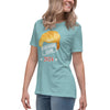 Women's Relaxed T-Shirt Certified Felon Trump Hair