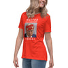 Women's Relaxed T-Shirt Certified Felon Trump Mugshot