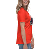 Women's Relaxed T-Shirt Certified Felon Trump Podium