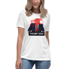 Women's Relaxed T-Shirt Certified Felon Trump Podium