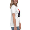 Women's Relaxed T-Shirt Certified Felon Trump Podium