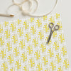 Wrapping Paper Sheets Yellow 412